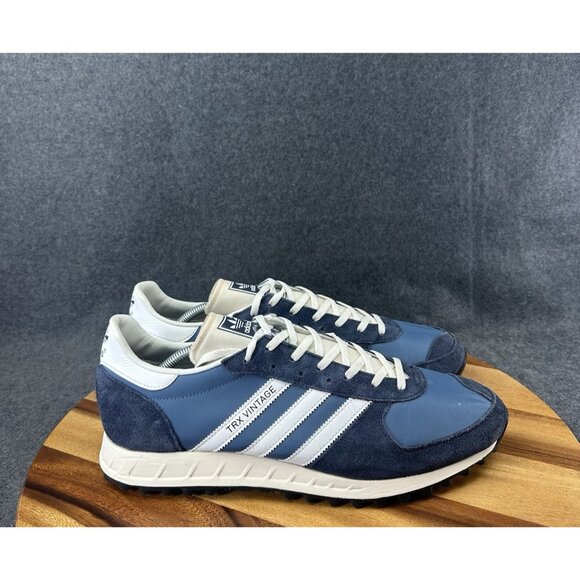 Adidas Men's Blue/White TRX Vintage GX4579 Athletic Running Sneaker Size 13 - Picture 1 of 11